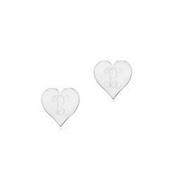A Perno Cuore In 925 Argento Sterling