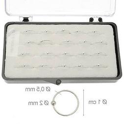 1 orecchini piercing naso nasini micro argento