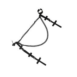 1 paio di clip per le orecchie Nappa Bella nappa delicata pe