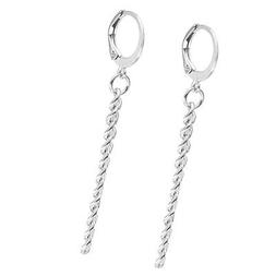 Lunghi Accessori Moda Nappa Orecchini Gioielli Per Uomo