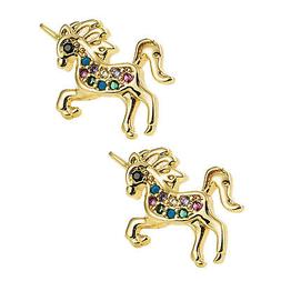 Pendenti Placcati Oro Con Unicorno, Pendenti Con Ciondoli