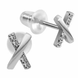 X Metallo Decorato Con Argento Lettera Donna Bambina