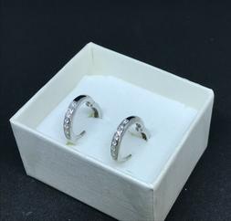 Cerchio In Oro Bianco 18kt E Diamanti