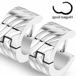 A Cerchio Donna In Acciaio Con Gepr&auml;ten Zebra Motivo