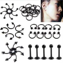 1 Ptz Piercing cartilagine trago donna lobo orecchio orecchi