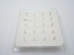 Da Naso Argento 925 Simbolo Dell'infinito 3,5x1,8 Mm