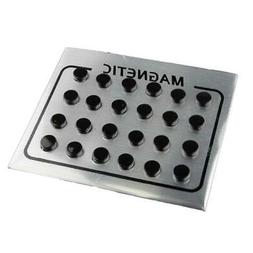 Magnetici Neri Per Uomo / Donna Con Clip Su Orecchino Non