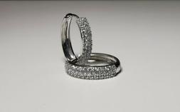 Cerchio In Oro Bianco 18 Ct Con...