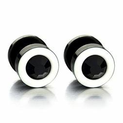 Da Uomo Donna, Finto Dilatatore Fake Larghezza: 10mm