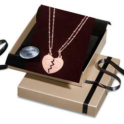 2 CATENINE ARGENTO CON 2 CUORI DA SPEZZARE ARGENTO IDEA REGA