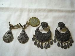 Toppa Clips No Buco Metallo Argento Bigiotteria