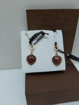 Bronzo Dorato Pietre Color Rossosfaccettate Bstosr86