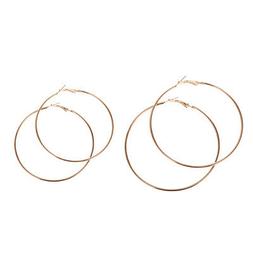 2 paia 70mm / 95mm anello rotondo sottile anello ciondola i 