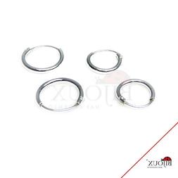 Cerchio Argento 925 Piercing Naso 8-10 Mm