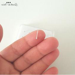 20 PIERCING ROTONDI PALLINE ARGENTO 925 % PICCOLI 1,1MM DONN