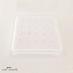 20X PIERCING ARGENTO IPOALLERGENICO 925% 1.1 MM BAMBINE ROTO