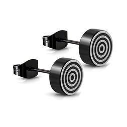 316l Acciaio Inox Circle Bersaglio Cerchio Bullseye Donna Uo