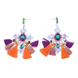 A Forma Di Ciondolo Con Croce Colorata, Grande Formato 9x4,5