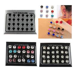 A Clip Magnetici Multicolor In Cristallo Misto Donna Uomo