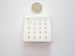 Da Naso In Argento 925 Brillantino Bianco Da 4,5 Mm.