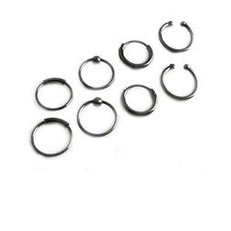 Cerchio Argento 925 Piercing 8 Mm