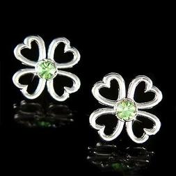 4 Quadrifoglio ~ San Patrizio IN Swarovski Cristallo Trifogl