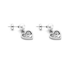 4us hert tree of life orecchini donna