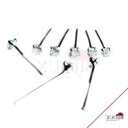 Naso Piercing Nasino In Argento 925 Brillantino Zircone 1,5 