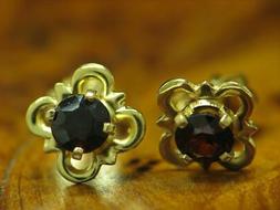 A Farfalla Con 0,72ct Granato