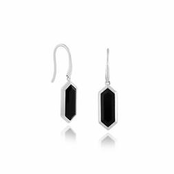 Gemondo 925 Argento Sterling 2.60ct Onice Nera Esagonale Pri