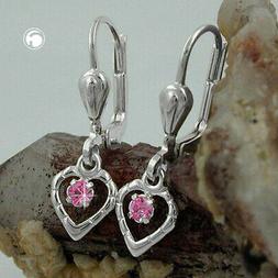 Brisur 21x6mm Cuore Pietre In Vetro