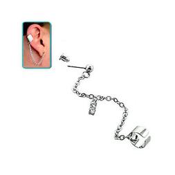 925 Argento Sterling Slave Orecchino Cartilagine Elica Polsi