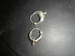 Donna Bambina Cerchi Anelli Naso Orecchio. 5 Mm