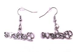 Orecchini Ciondolo In Argento Metallo