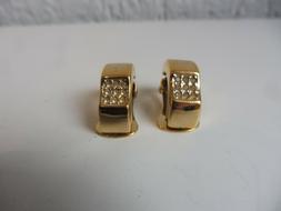 /orecchini A Clip Orecchini A Cerchio Placcato Oro