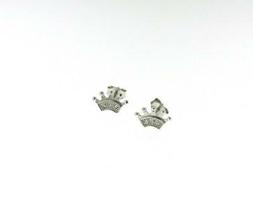 Lobo Vero Argento 925 Rodiato Corona Con Brillanti