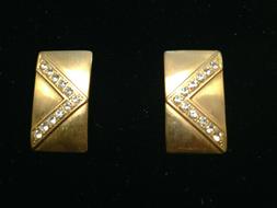 Vintage Rettangolari Con Strass