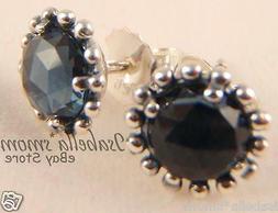 Blu Scuro Stella Originale Pandora Argento/Blu Navy Cristall