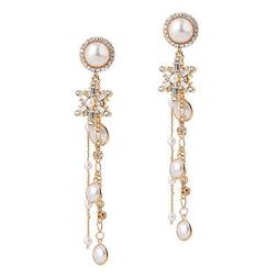 Pendenti Con Ciondoli A Forma Di Fiocco Di Neve Con Strass