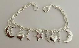 Bracciale bambina Cattiva Bijoux  color argento-handmade Mad