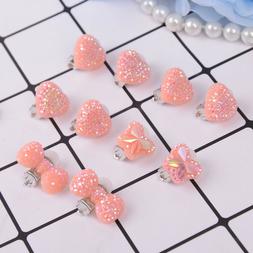 A Farfalla Clip Per Bambini Orecchini Clip Lo