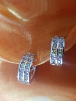 Donna  Con Cristalli Swarovsky Punto Luce  Metalli Anallergi