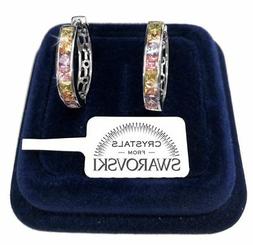 Grandi Pl.oro Ar/colo 18k Uomo Donna Con Cristalli Swarovski