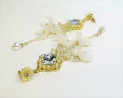 Pendenti Lunghi Con Strass