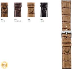 Morellato Cinturino In Pelle Fatto A Mano Stampa Alligatore 