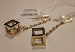 Donna,calvin Klein,pendenti Cubo Oro Pvd,jewerly Daring,idea