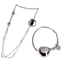 Collana Bracciale Donna Gioielli Stone Pink Breil Bloom Acci