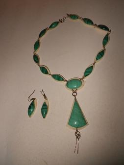 Malachite Su Osso-vintage-etnico Burundi