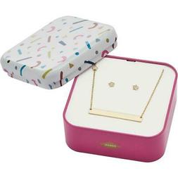 Donna Fossil Motifs Jf03048710 Acciaio Gold Dorato Stelle