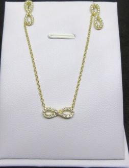 COLLANA ORO GIALLO  750 18 KT CATENINA CATENA  E ORECCHINI -